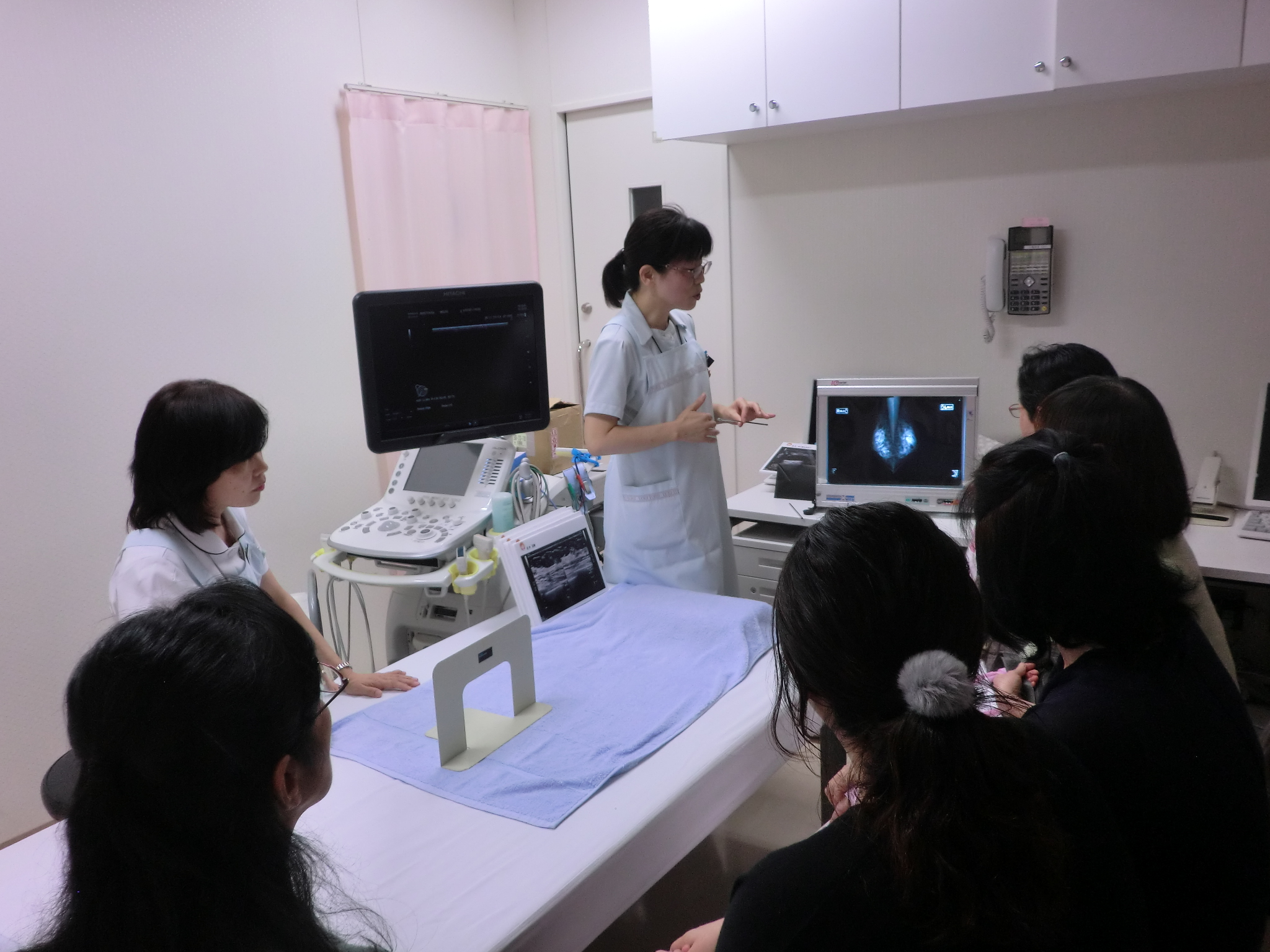 【見学】乳房超音波検査機器の見学